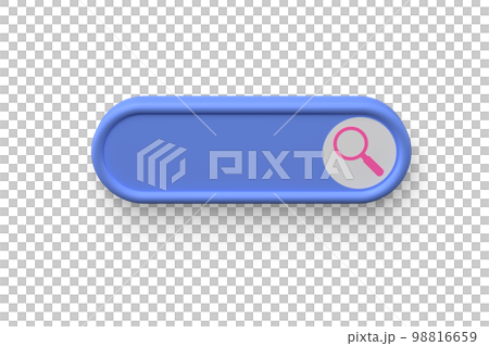hardcover image for bandages with search icon with a magnifying glass printed in the right corner on white background. 3d render. 98816659