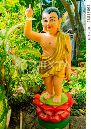 Buddhist temple. 98818661