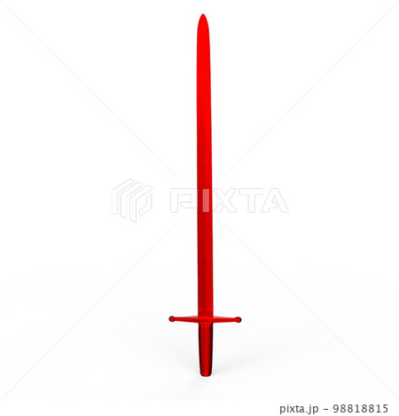 Sword isolated on white background 98818815