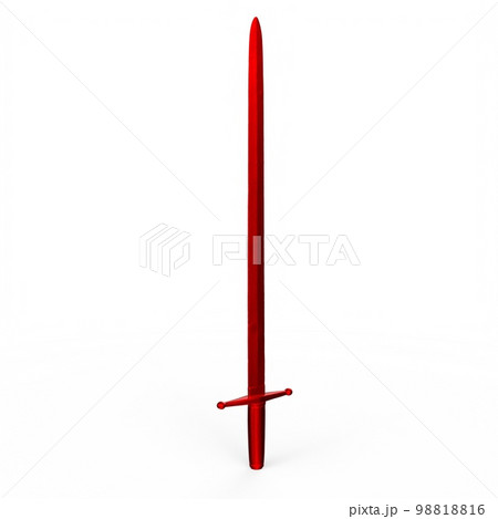Sword isolated on white background 98818816