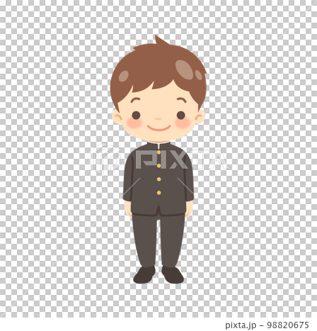 学生服の男の子 学生服の男の子 98820675