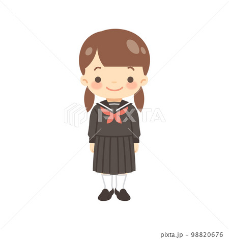 セーラー服の女の子 セーラー服の女の子 98820676