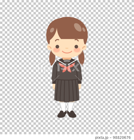 セーラー服の女の子 セーラー服の女の子 98820676