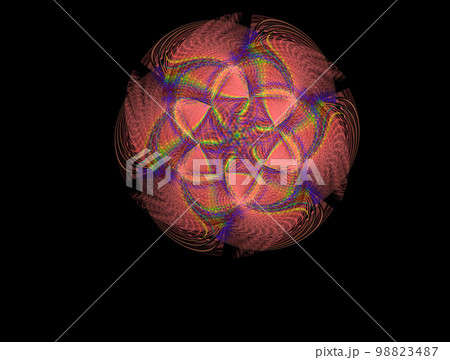 Imaginatory fractal abstract background Image 98823487