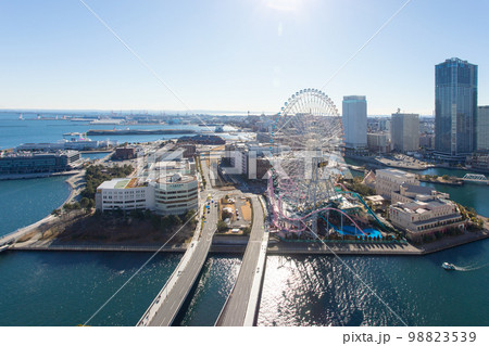 晴れたみなとみらい　神奈川県　横浜風景 98823539