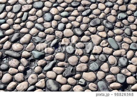 玉砂利の洗い出し工法 玉砂利の洗い出し工法 98826368