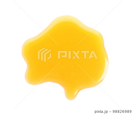Spilled fresh sweet honey isolated of white Spilled fresh sweet honey isolated of white 98826989