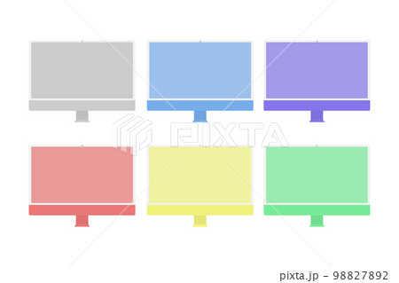 デスクトップパソコンのイラスト 98827892