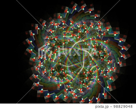 Imaginatory fractal abstract background Image Imaginatory fractal abstract background Image 98829048