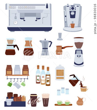 Coffee Essentials Icon Set 98830016