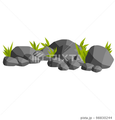 Stones for the background of natural landscape. 98830244