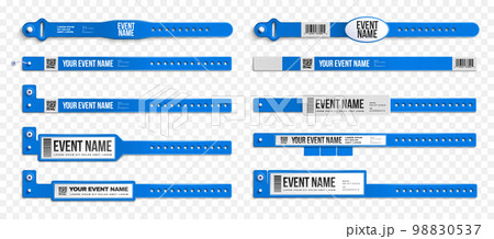 Event Entry Bands Set 98830537