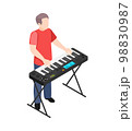 Synth Player Artist Composition 98830987