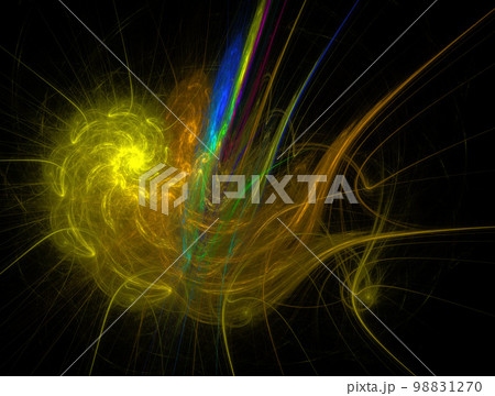 Imaginatory fractal abstract background Image 98831270