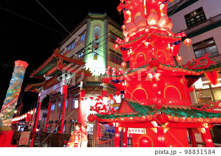 【長崎県】長崎ランタンフェスティバル（北門） 98831584