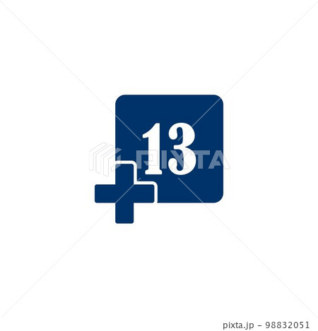 plus 13 icon 98832051