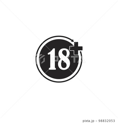 Plus 18 icon 98832053