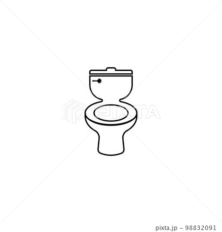 Toilet icon 98832091