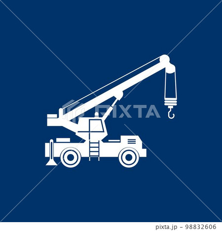 Crane truck icon 98832606