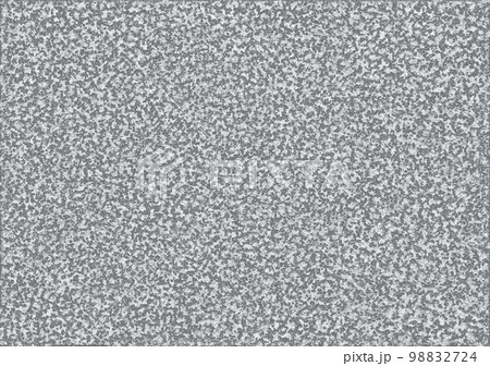 吹き付け塗装のような質感の銀色の背景イラスト 【テクスチャー】【斑模様】 98832724