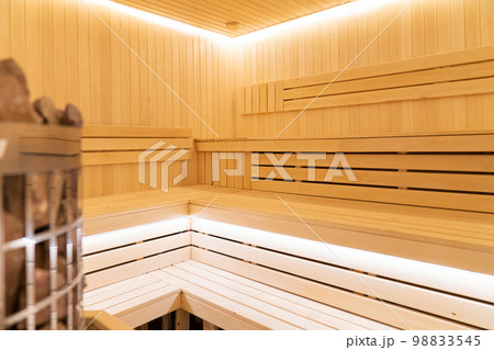 Sauna close-up. Sauna close-up. 98833545