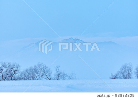 冬の日高山脈 98833809