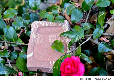 陶硯 (陶器で作成した硯です) 陶硯 (陶器で作成した硯です) 98835232