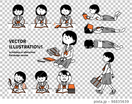 Student study uniform female spring/autumn 98835639