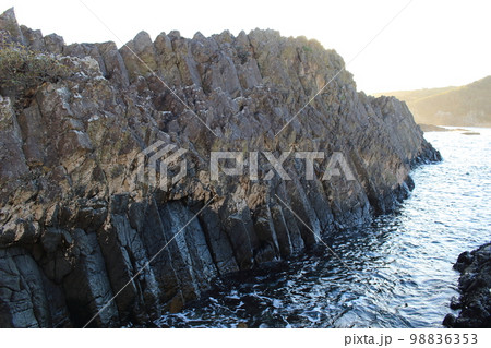 爪木崎の柱状節理、俵磯 爪木崎の柱状節理、俵磯 98836353
