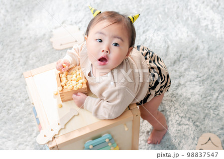 節分 赤ちゃん 節分 赤ちゃん 98837547