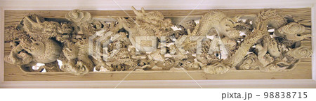 和風住宅の欄間 98838715