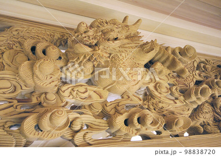 和風住宅の欄間 98838720