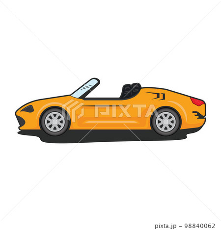 sport car element  vector cartoon concept design template 98840062