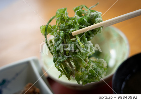 網元のおまかせ定食(青森県深浦町)天ぷら 網元のおまかせ定食(青森県深浦町)天ぷら 98840992