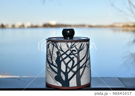 水辺によりそう水指です。 水辺によりそう水指です。 98841017