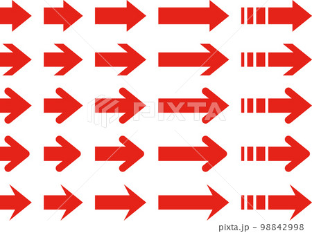 赤い矢印の25種類セット 98842998