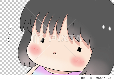 一個害羞的女孩 一個害羞的女孩 98843498