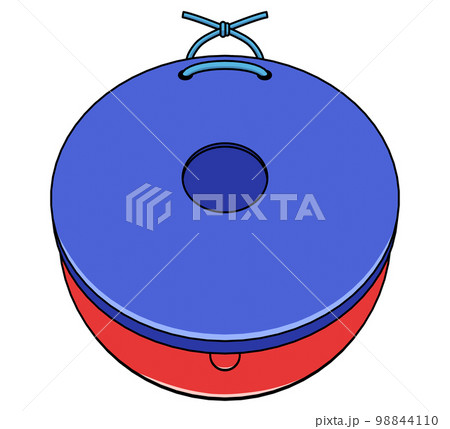 カスタネット斜め上のイラスト カスタネット斜め上のイラスト 98844110
