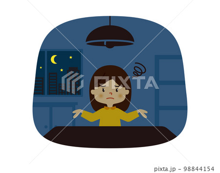 停電のイラスト 停電のイラスト 98844154