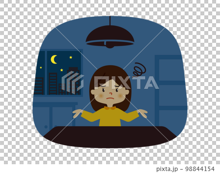 停電のイラスト 停電のイラスト 98844154