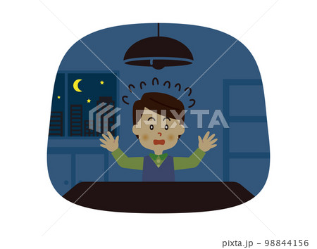 停電のイラスト 停電のイラスト 98844156