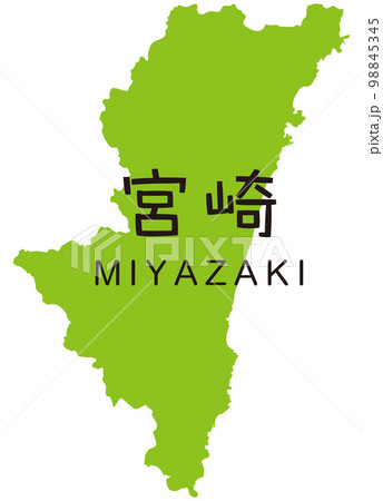 宮崎 宮崎県 地図 宮崎 宮崎県 地図 98845345