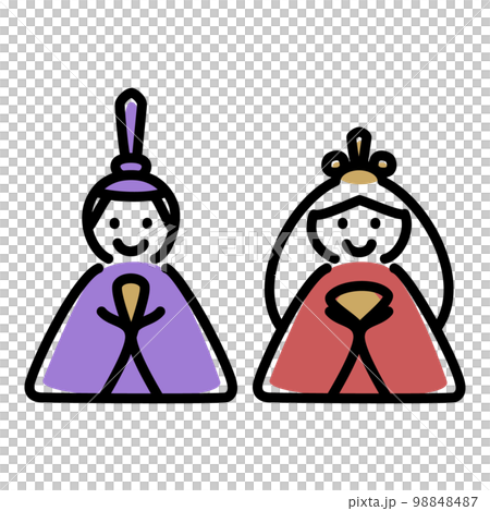 女兒節雛人偶 雛人偶2個 女兒節雛人偶 雛人偶2個 98848487