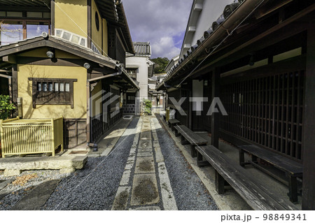 倉敷美観地区 あちの郷の路地 岡山県倉敷市 倉敷美観地区 あちの郷の路地 岡山県倉敷市 98849341