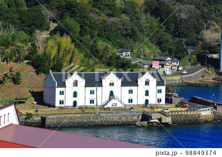 【長崎県】晴天の平戸オランダ商館 【長崎県】晴天の平戸オランダ商館 98849374