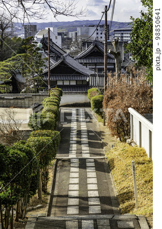 倉敷美観地区 阿智神社 参道 岡山県倉敷市 倉敷美観地区 阿智神社 参道 岡山県倉敷市 98850641