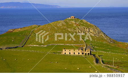 The beautiful Causeway Coast at Torre Head in Northern Ireland - travel photography The beautiful Causeway Coast at Torre Head in Northern Ireland - travel photography 98850937