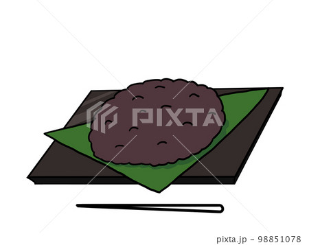 おはぎのイラスト おはぎのイラスト 98851078