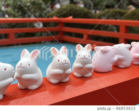 岡崎神社　京都　うさぎ年 98853815