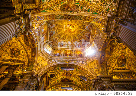 Basilica of Santa Maria Maggiore, a major church in the upper town of Bergamo, Northern Italy Basilica of Santa Maria Maggiore, a major church in the upper town of Bergamo, Northern Italy 98854555
